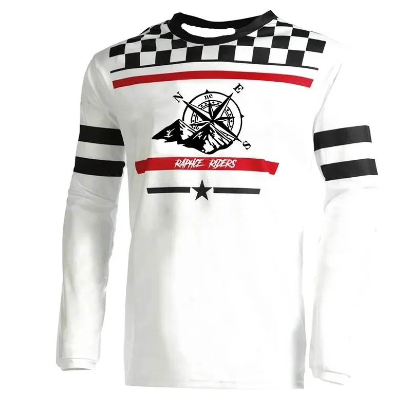 

A Wonderful Clash of Checkered Patterns and Off-road Style! New Mountain Fashion 3D Printed Breathable Quick-dry Cycling Jersey