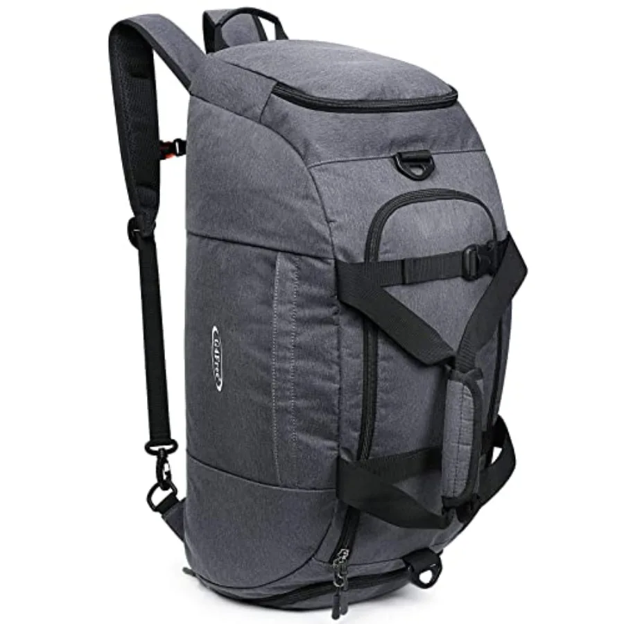 40L 3-Way Duffle Bag Backpack Gym Bag for Men Women Sports Duffel Bag with Shoe Compartment Travel Backpack Luggage