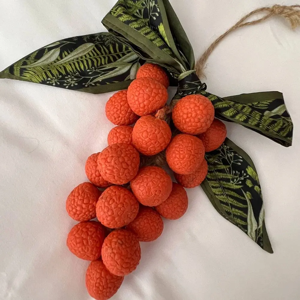 Portable Simulated Lychee Cold Soap Rich Foam Gentle Cleansing Soap Can Be Cut Hanging Handmade Soap for Shower