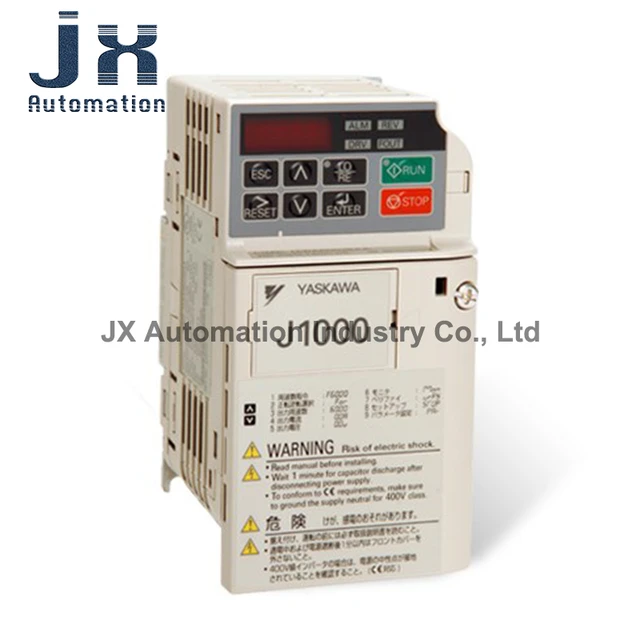 YASKAWA CIMR-JA2A0001BAA 販売 インバータ 0.2kW/0.1kW REV A 200-240V 1.1A/0.7A 4個