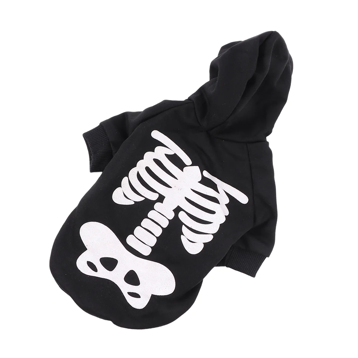 

Halloween Pet Costumes Dog Cosplay Lovely Clothes Party Boys Hoodie Skull Garment