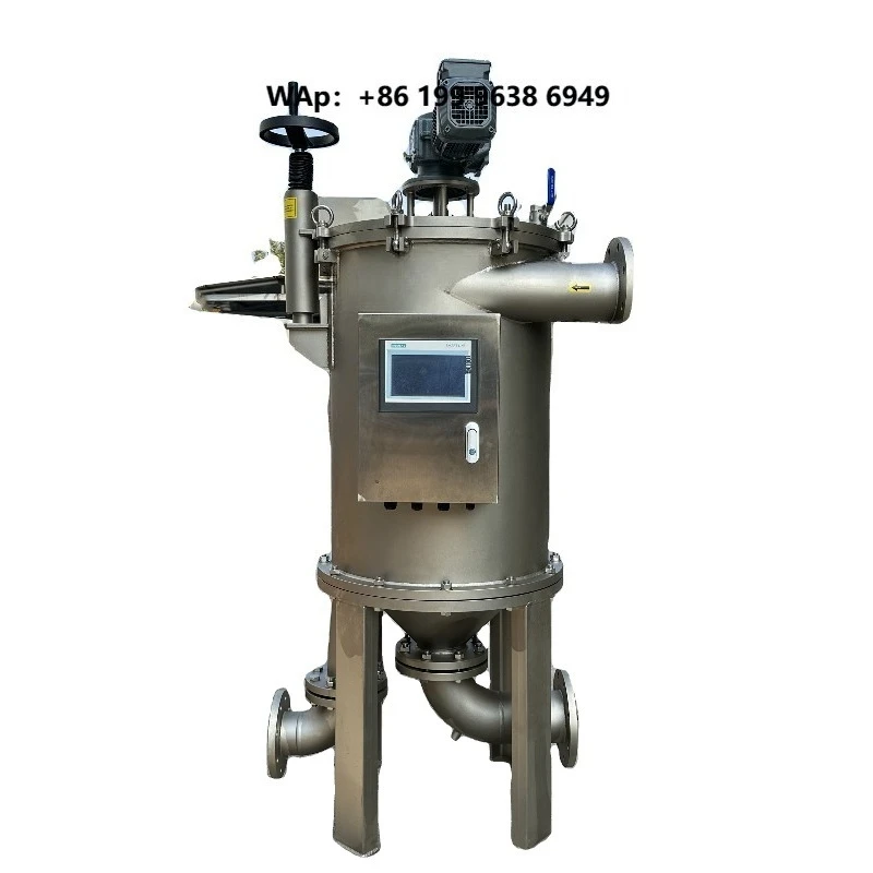 Automatic Self-Cleaning External Scraper Stainless Steel Filter System for Agricultural Irrigation and Water Treatment