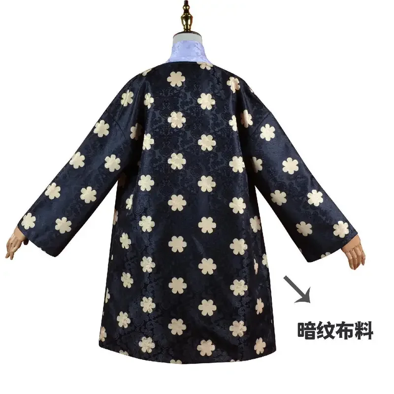 Anime One Piece Miss Allsunday Nico Robin Costume Cosplay donna Kimono abiti Halloween Carnival Suit