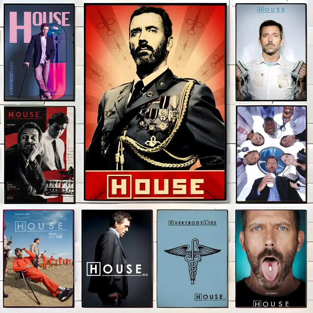 Sharp Medical Series H-House M.D Poster Wall Art Print Decorative Mural Home Decor Gift Unframed
