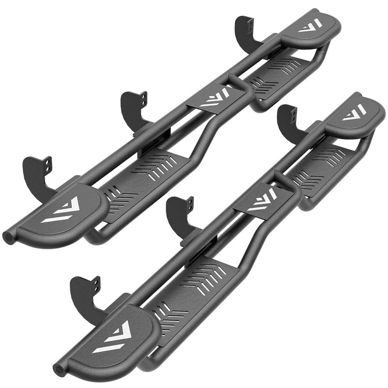 High Quality Side Rails Two Stairs Design Bolt On Fit 2005-2025 Crew Cab 4 Full Doors - view 4
