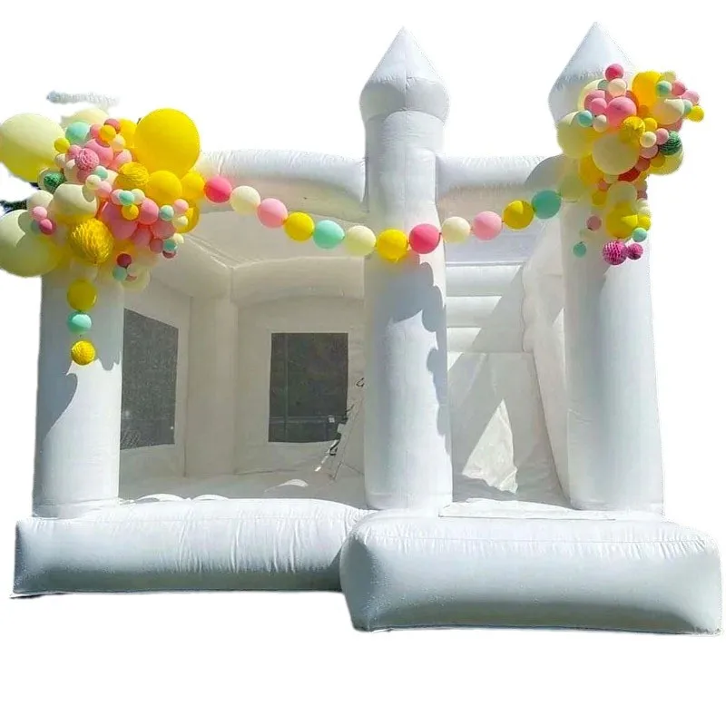 

Надувной батут-замок для свадеб на открытом воздухе с возможностью индивидуальной настройки, продается напрямую с завода, для увеличения продаж