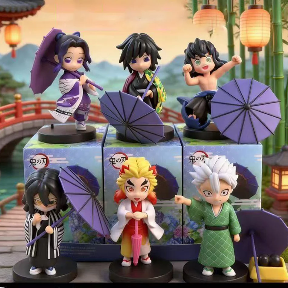 Neue Demon Slayer Figur aus der Plum Rain Serie: Kochou Shinobu, Tomioka Giyuu, Kanroji Mitsuri – Spielzeug und Geschenk – Detail 1
