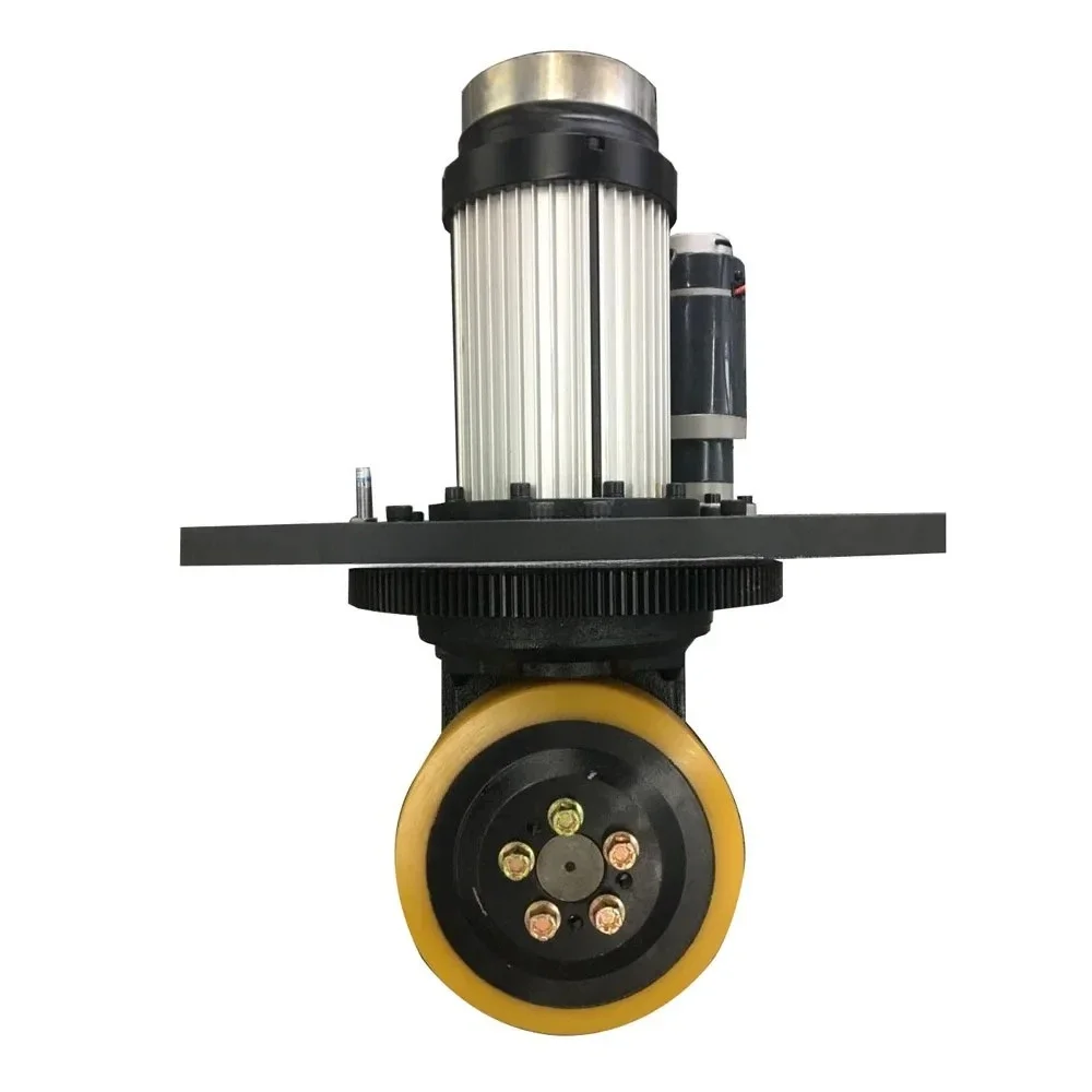 Electric Spare Parts AC Brush Logistics Equipment Pallet Truck Wheels with 200w Steer Motor for Forklift