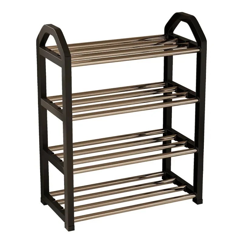 Compact Multi Tier Shoe Rack Space Saving Storage Cabinet for Dorm Entryway Rental Apartment Home Organization