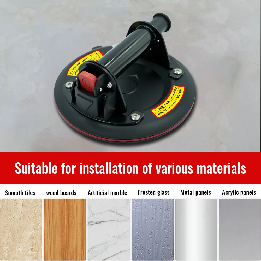 Metal handle Vacuum Suction Cup 250kg Carrying Capacity Heavy Strong Suction Puller for Tile Glass Floor Lifting Tools view 4