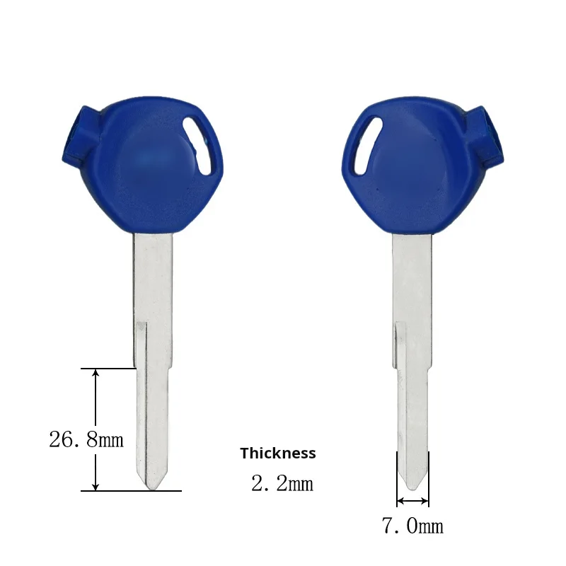 مفتاح دراجة نارية هوندا ، مناسب ل xindazhu ، Wuyang ، WH100 ، Joy 125CC ، Jiaying ، فارغة (بما في ذلك المغناطيس)