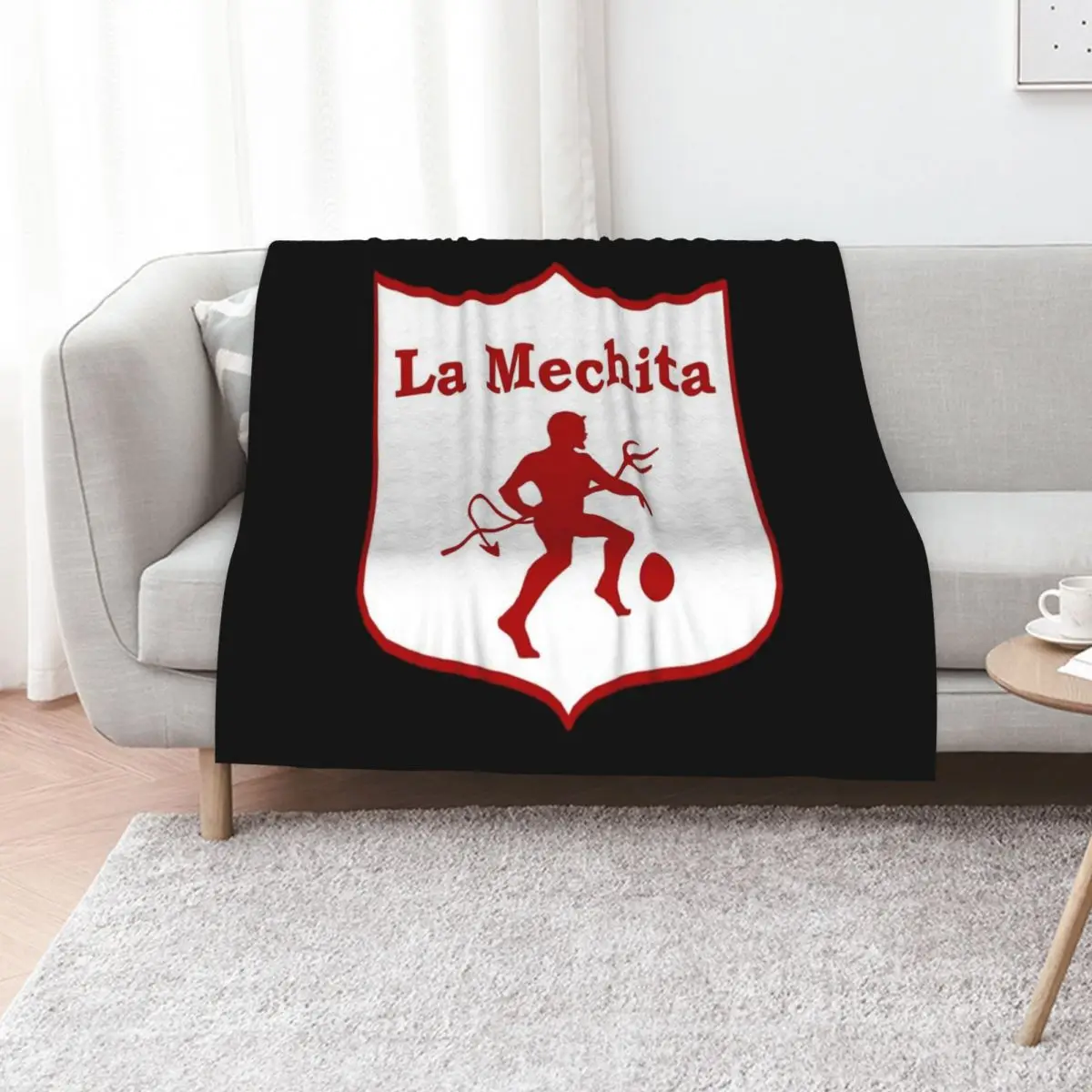 

America de Cali Logo - La Mechita Throw Blanket Stuffeds Retros wednesday bed plaid Blankets