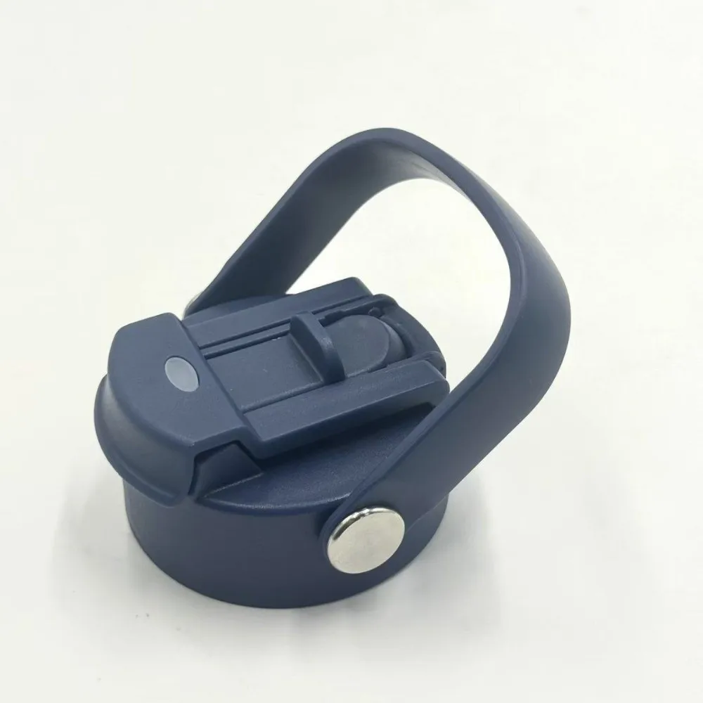 PP Plastic Wide Mouth Lid Splash Spill Proof Wide Mouth Straw Lid With Big Handle Leak Proof Universal Replace Lid