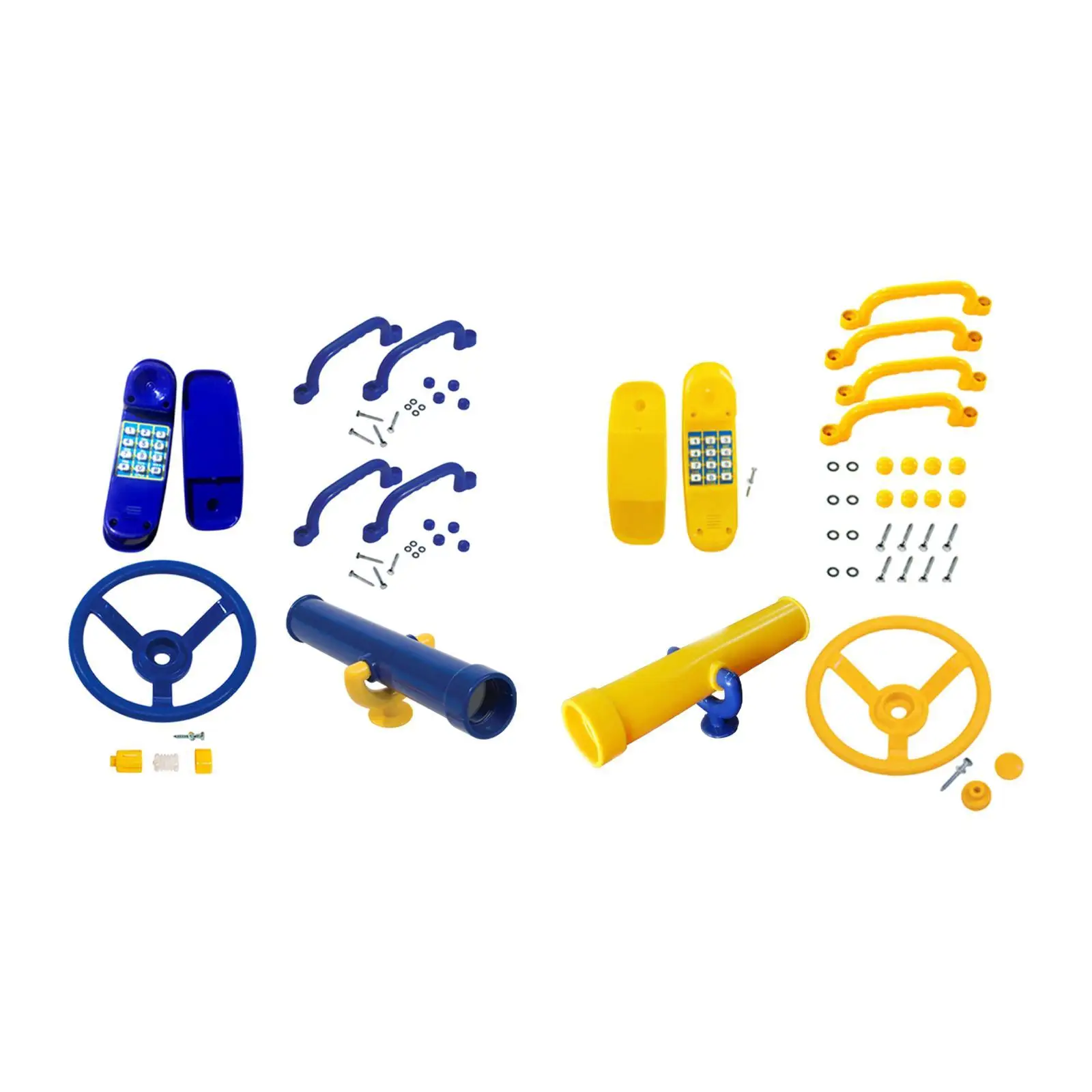 Akcesoria do placów zabaw dla dzieci, zestaw do zabawy na zewnątrz, do domku na podwórku lub domek na drzewie.