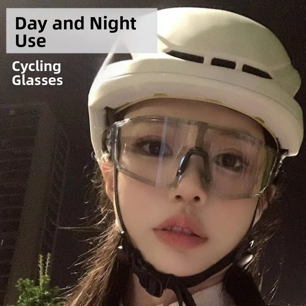 

Photochromic Cycling Sunglasses Clear UV Sandproof Outdoor Sport Goggle Eye Protector Protection Windproof Glasses