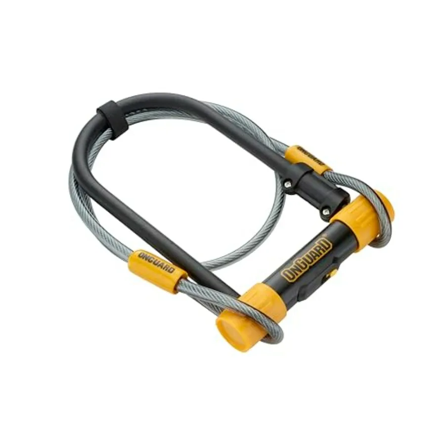 

Bulldog STD U-Lock with 4 ft Cable 13 mm Hardened Steel Shackle 115 × 230 mm X2P Double Bolt Lock Z-Cylinder Core 5 Keys Mount