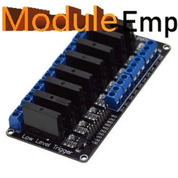 Solid State Relay Module with Fuse SSR 8 Channel way Low hight Level Trigger selectable