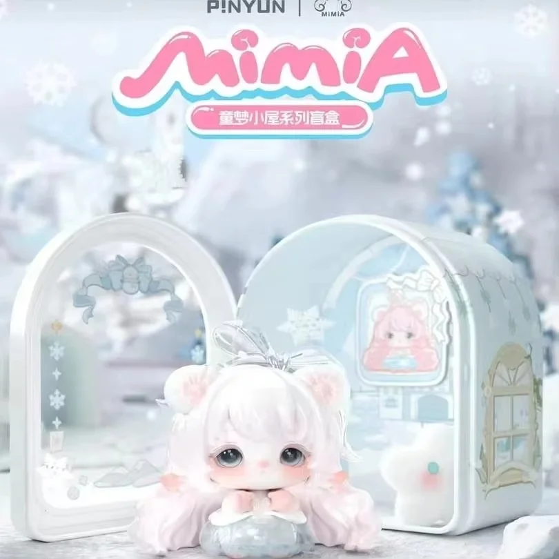 

New Arrival Genuine PinYun MIMIA Dream House Series Blind Box Figure Set Trendy Collectible Toy Decor Send Friend Birthday Gift