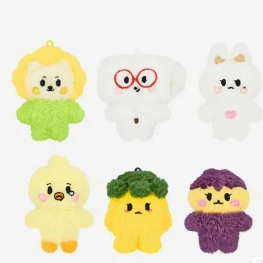 6 szt./zestaw Kpop Idol NMIXX Uroczy Pluszowy Brelok Zawieszka Najlepszy Przyjaciel LILY HAEWON SULLYOON BAE JIWOO KYUJIN Prezent dla Fanów