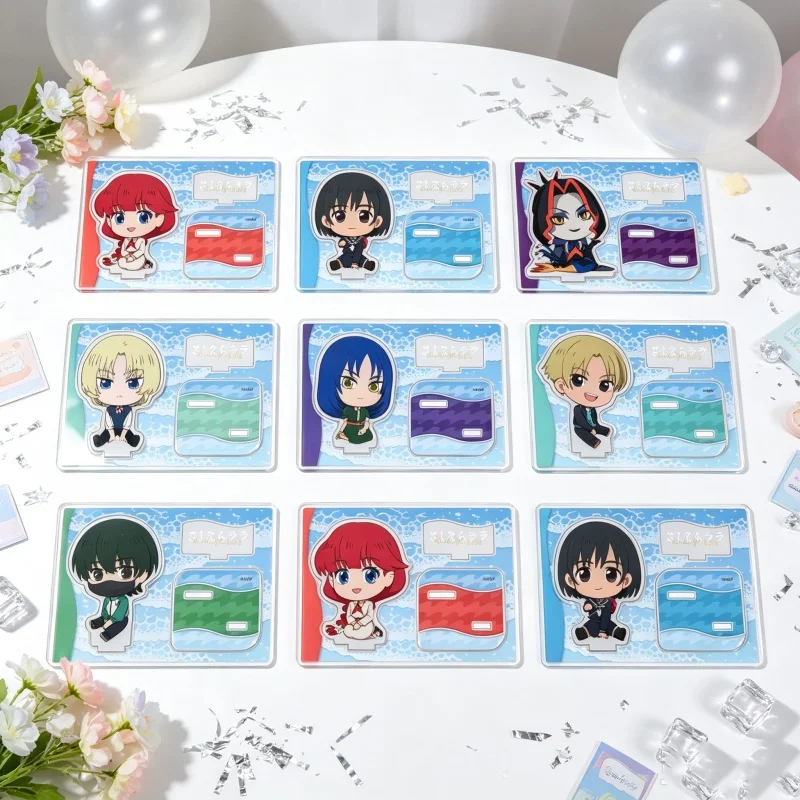 Bedroom Decoration Anime Goodbye, Lara 10CM Acrylic Figure Stand Model Keychain Lara/Mari Otsu/Luca Double insertion Souvenir