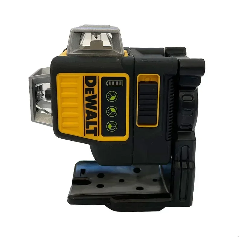 2025 nova bateria de lítio dw089lg dewalt 12v 3 lados * 360 graus vertical horizontal medidor de nível de luz verde ao ar livre nivelamento solo