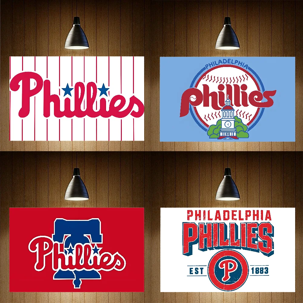 P-Philadelphia P-phillies Flag Yard Idea For Party Banner Table Wall Decoratio Tapestry Polyester Printed Garage Or Outdoor