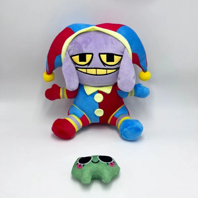 Popular Cartoon The Amazing Digital Circus 22cm Pomni Suit Jax Plush Toy Pillows Gift Plusie Birthday Gifts for Fans