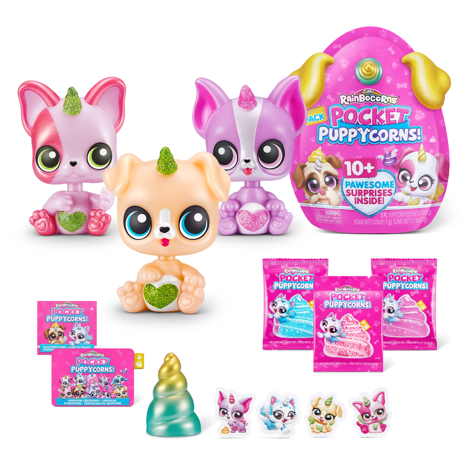 

Zuru Rainbocorns-сюрприз Puppycorns Mystery оригинальные игрушки Zuru Mini Brands 5, сюрприз, мини-куклы-щенок, игрушки, милый подарок для девочек