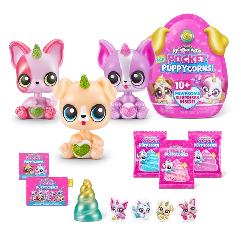 Zuru Rainbocorns Surprise Puppycorns Mystery Original Zuru Toys Mini Brands 5 Surprise Mini Puppy Dolls Toys Cute Gift for Girls
