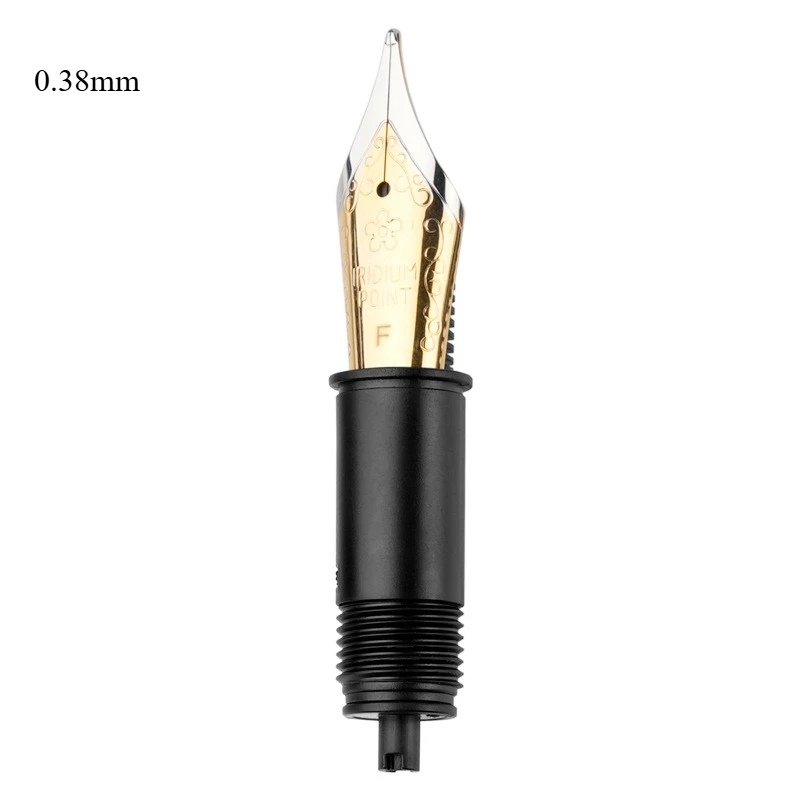 

Double Color Pen Tip Assembly DIY Replacement Parts Titanium Black Dual Sink Writing Smooth and Practical Pen Accessories