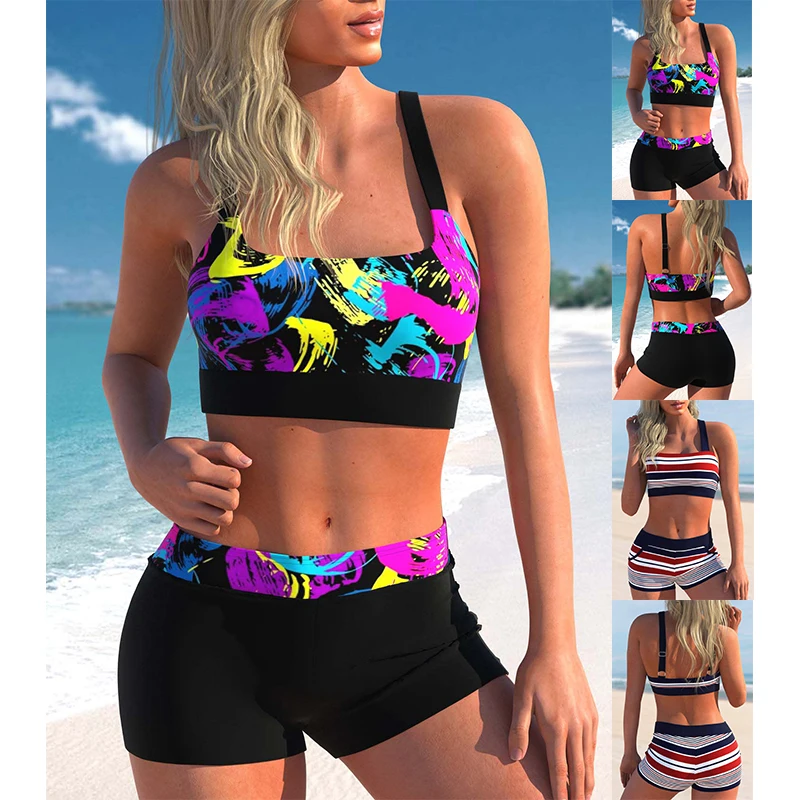 2023 New Fashion Swimwear Two Piece Beach Swimwear Women's Summer Bikini Women's New Design Printed Bikini Sexy Swimwear