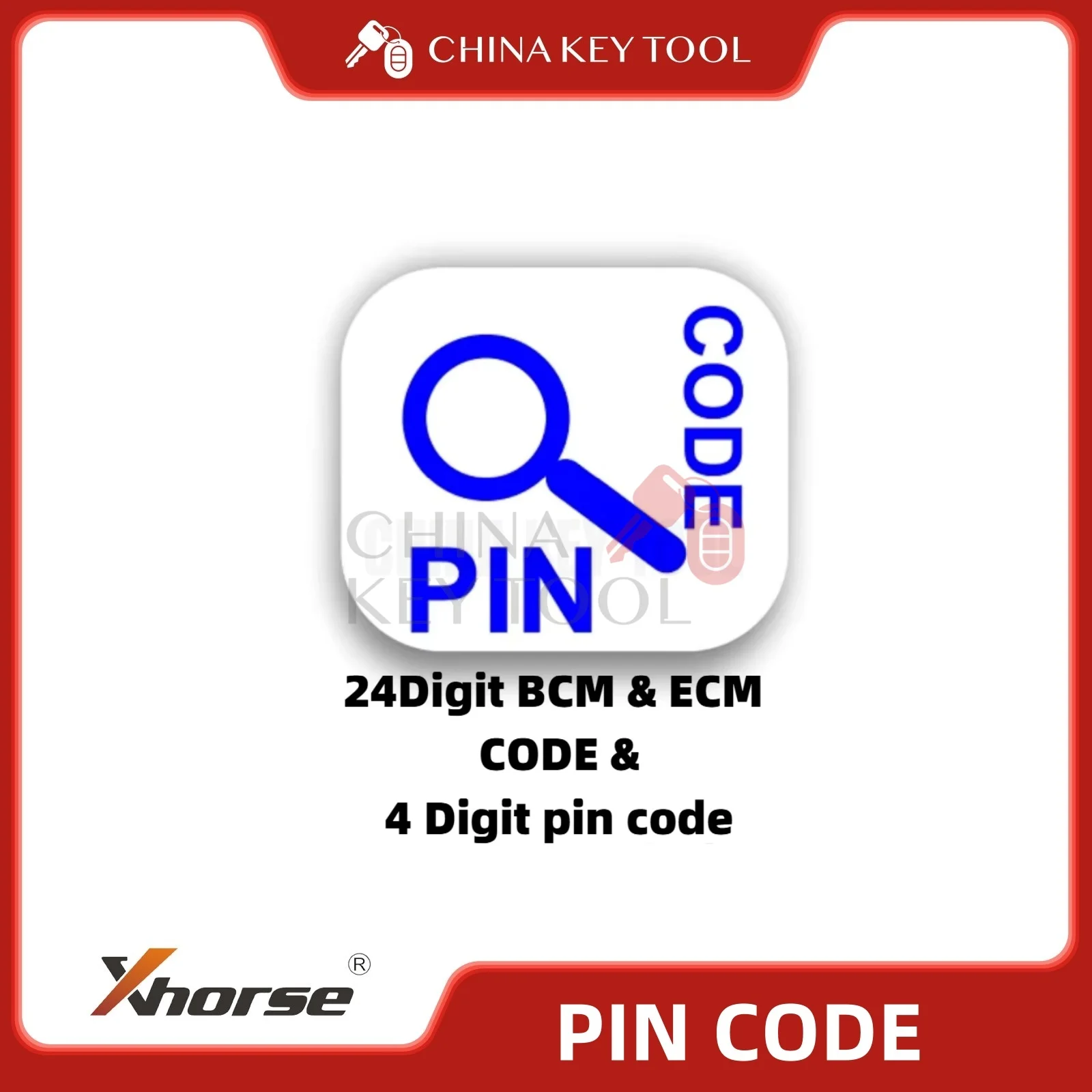 

24-значный код BCM и ECM и 4-значный сервис учета контактного кода Immo для GMC 2024