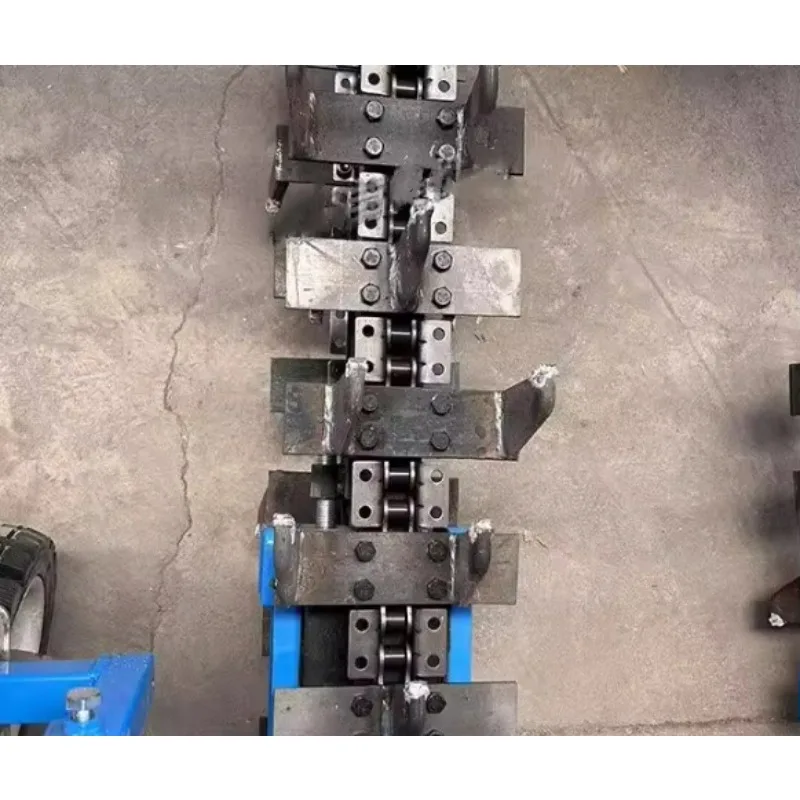 Mesin Penggali Pertanian Otomatis Mesin Penggali Parit Batu Rantai Tunggal dan Rantai Ganda