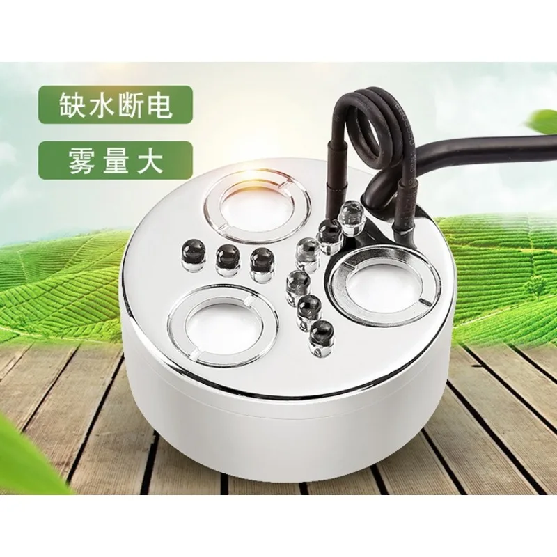 Ultrasonic Mist Maker 3 Head Large Fog Output For Fish Tank Rockery Bonsai Garden Water Landscape Humidifier