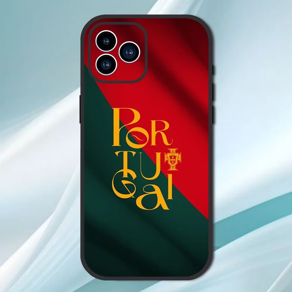 Portugal flag Phone Case For iPhone 13 12 11 14 15 Pro XS Max XR X 8 7 6S 6 Plus Soft Back case