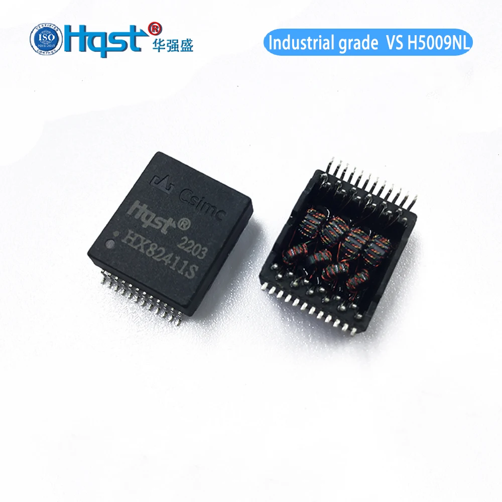 HX82411S H5009NLIndustrial grade Gigabit PCB 24pin Network Pluse Isolation Filter Transformer 1000M Ethernet  Module