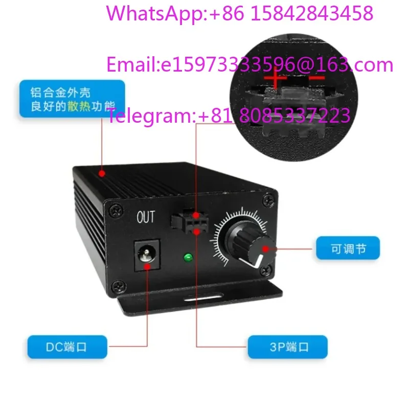 Visual light source controller, one out one detection dedicated dimming controller