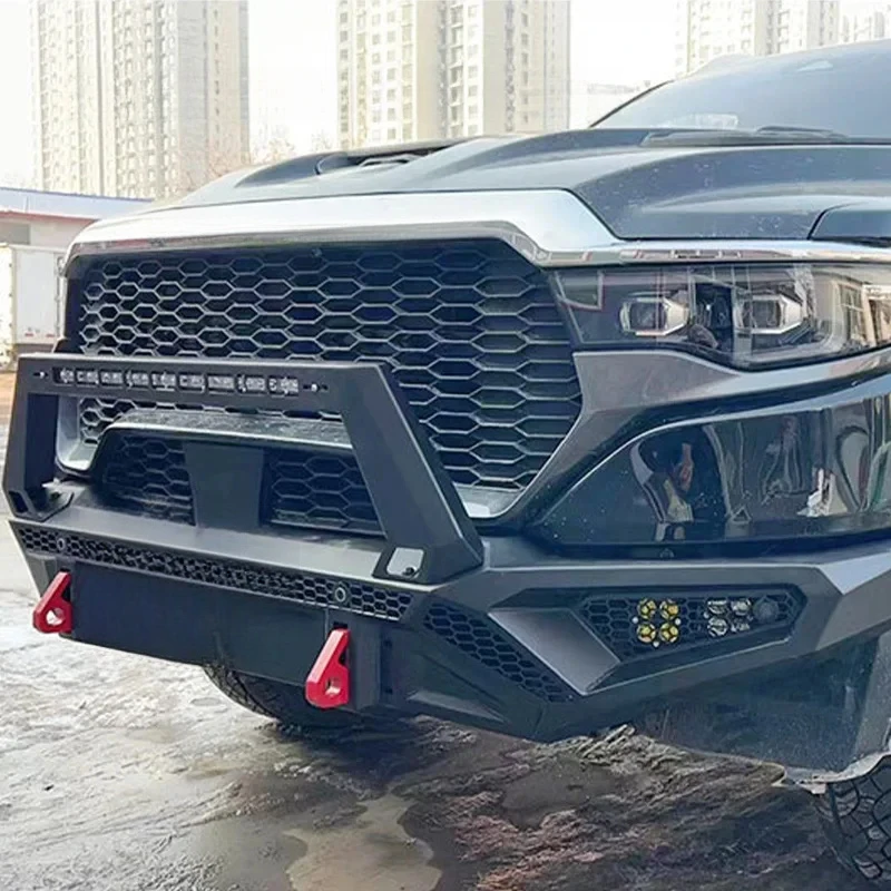 

Комплект из 9-ти частей для индивидуальной доработки переднего бампера — Защита от внедорожных ударов