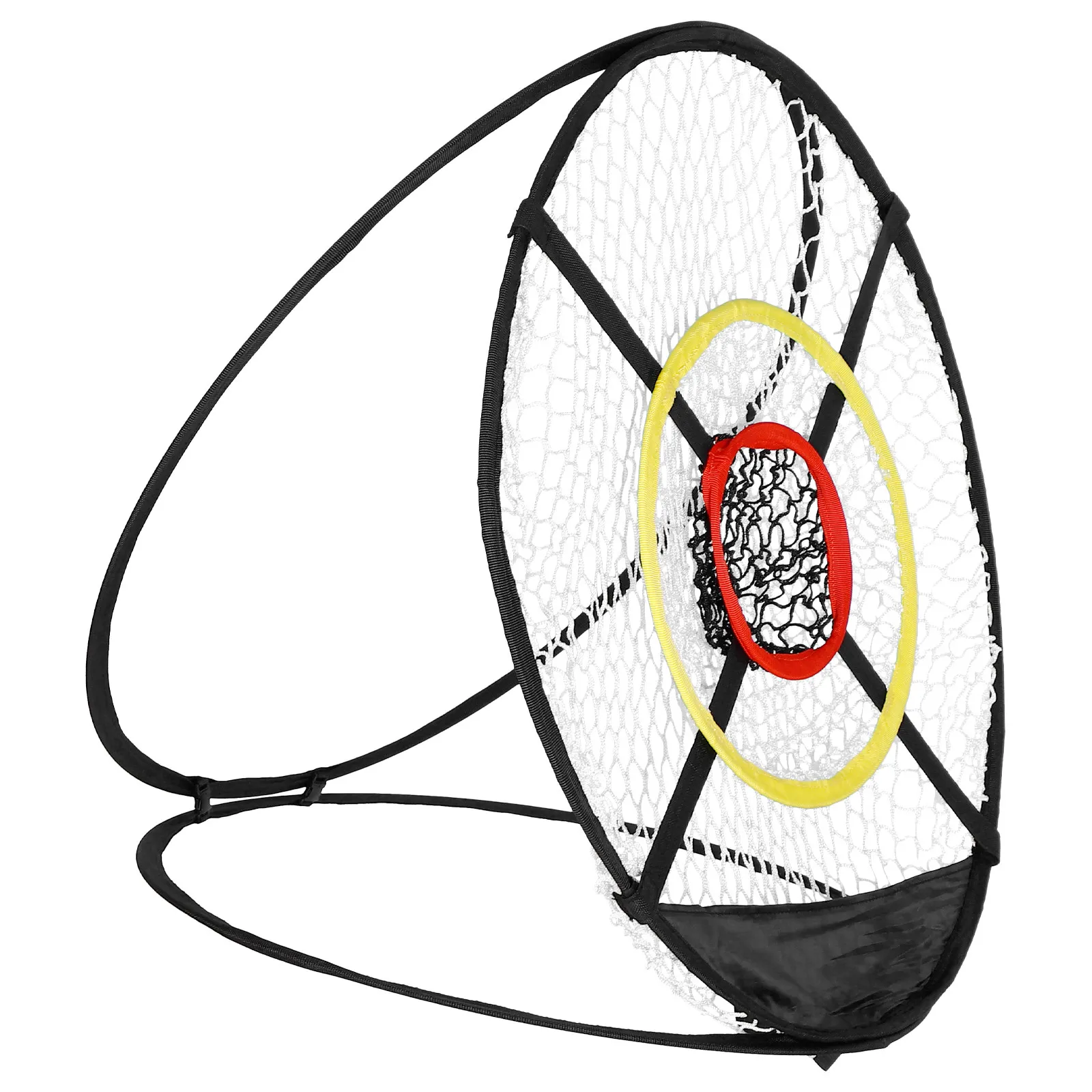 

Golf Chipping Net Portable Folding Ball Bag Easy Setup Golf Practice Equipment for Backyard Tennis Court Training