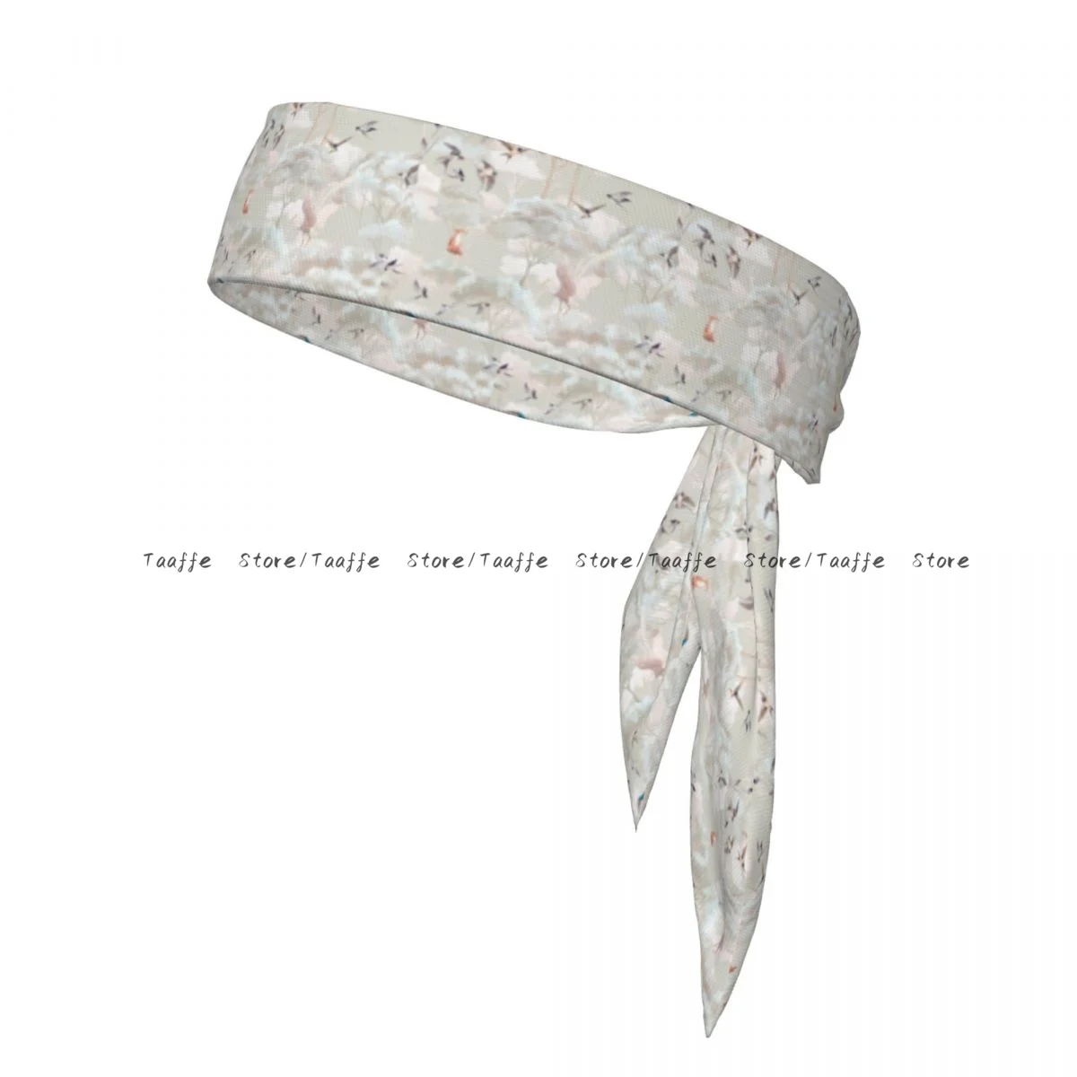 

Head Tie Sports Headband Oboe Texture Abstract Fox Bird Athlete Sweatbands Head Wrap For Working Out Running Yoga