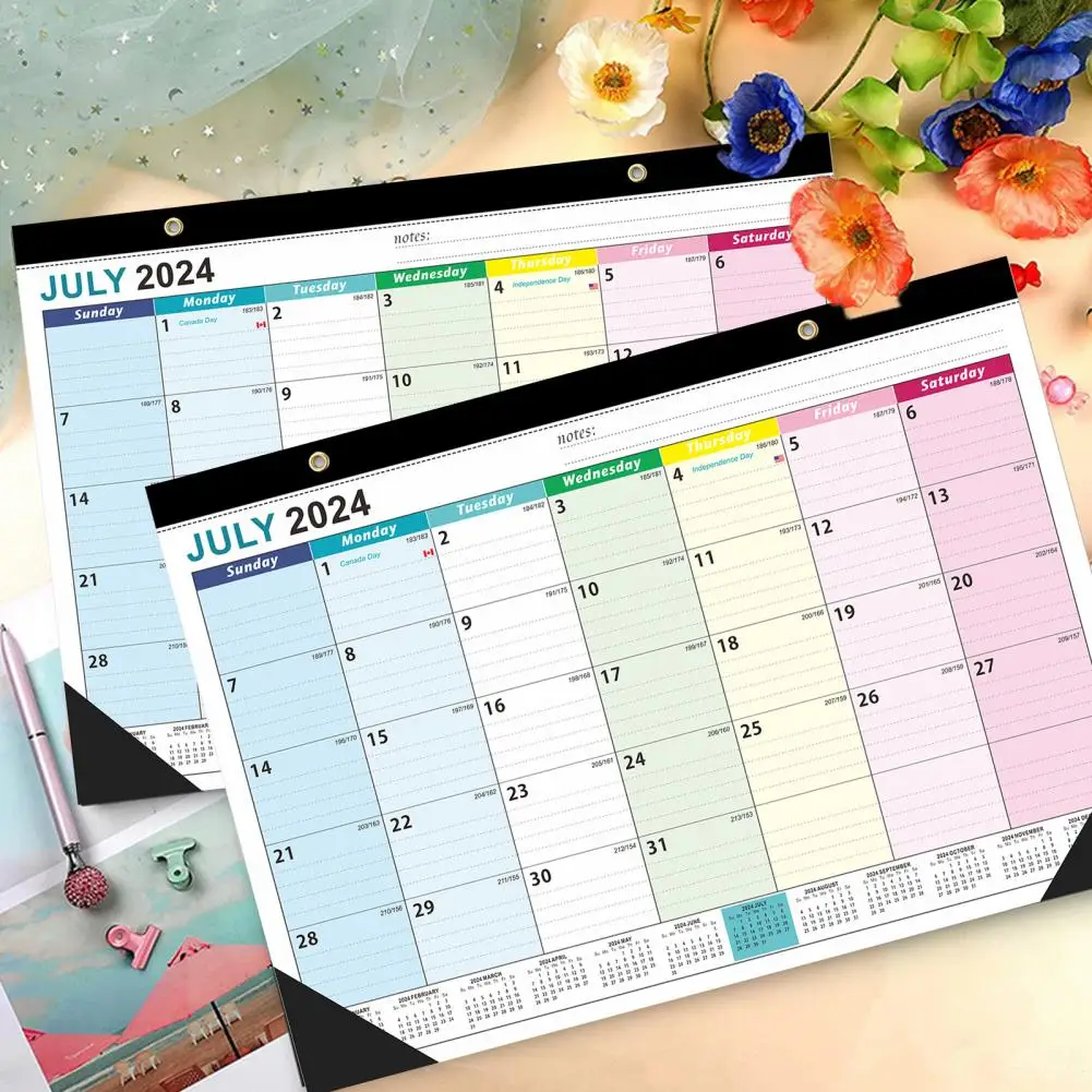 مجموعة تقويم مكتبية على الحائط للمكتب المنزلي ، مخطط المدرسة ، منظم شهري ، تذكير ، أو أو أو أو أو أو أو أو أو