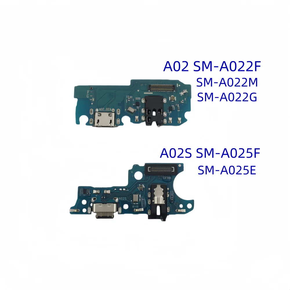 1 unidad de conector de base de puerto de carga USB para Samsung Galaxy A02 SM-A022F A02 SM-A022M A02 SM-A022G A02S SM-A025F A02S SM-A025E