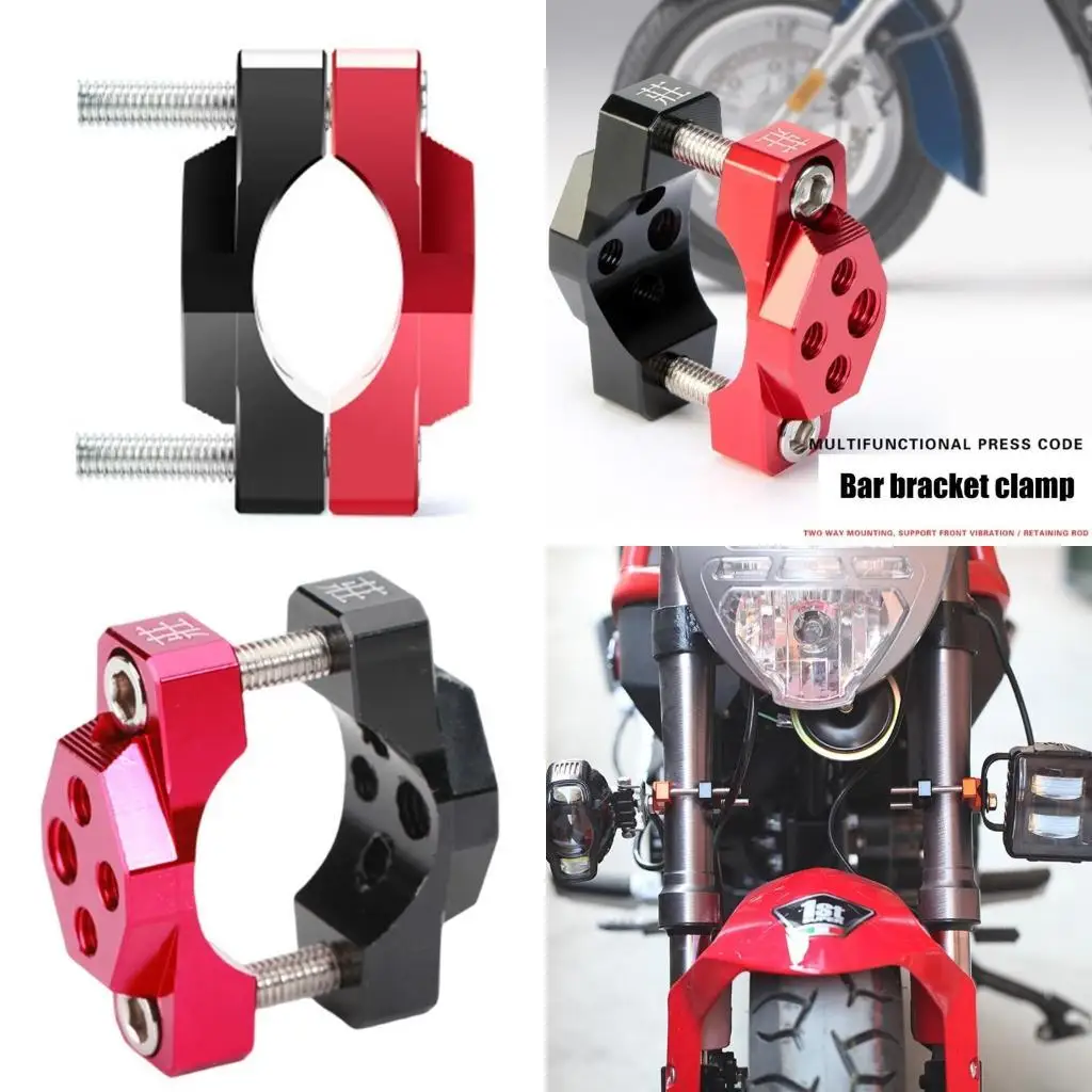

31BC Mount Bracket 32-54mm Handlebar Bumper Clamp Motorcycle Fog Headlight