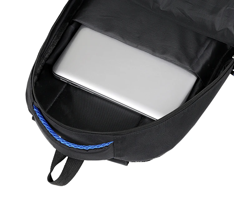 Backpack Men and Women Oxford Cloth Backpack Large Capacity Junior High School Student Backpack Men's Travel Backpack