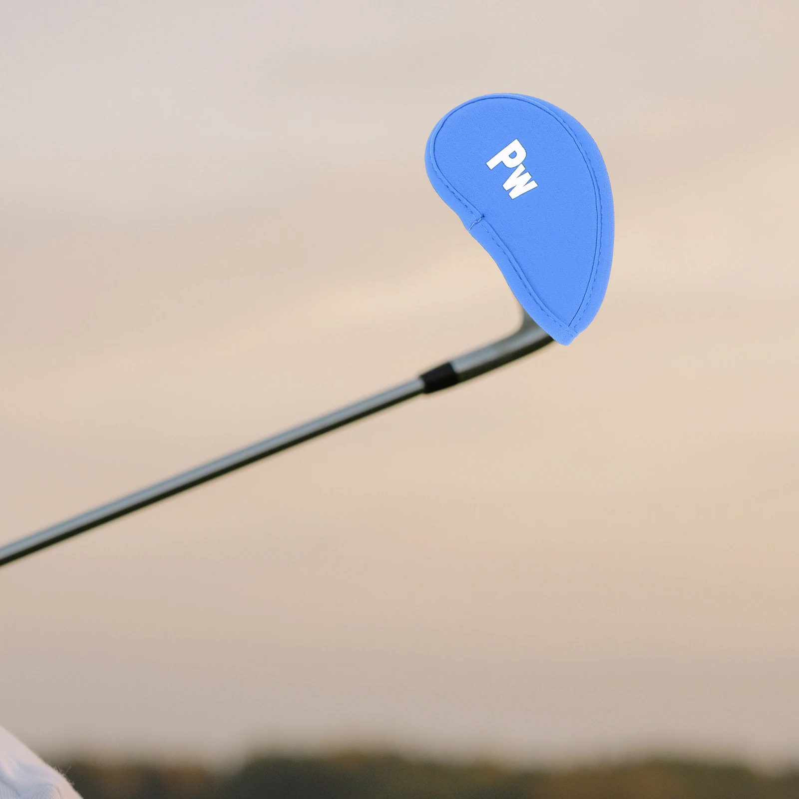 

10 Pcs Golf Club Head Covers Portable Protection Fabric Red Golfs Supplies Club Cover Lightweight Fashion Protectors