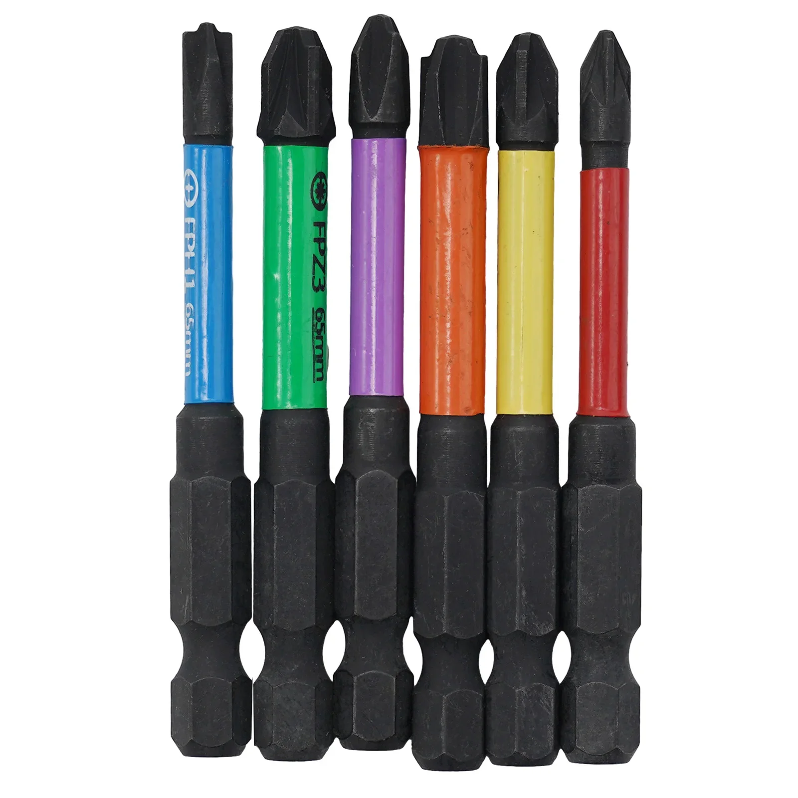 High Quality Practical Screwdriver Bits Slotted Cross Magnetism For Socket Switch Rust Proof Set Alloy Steel FPH1 FPH3