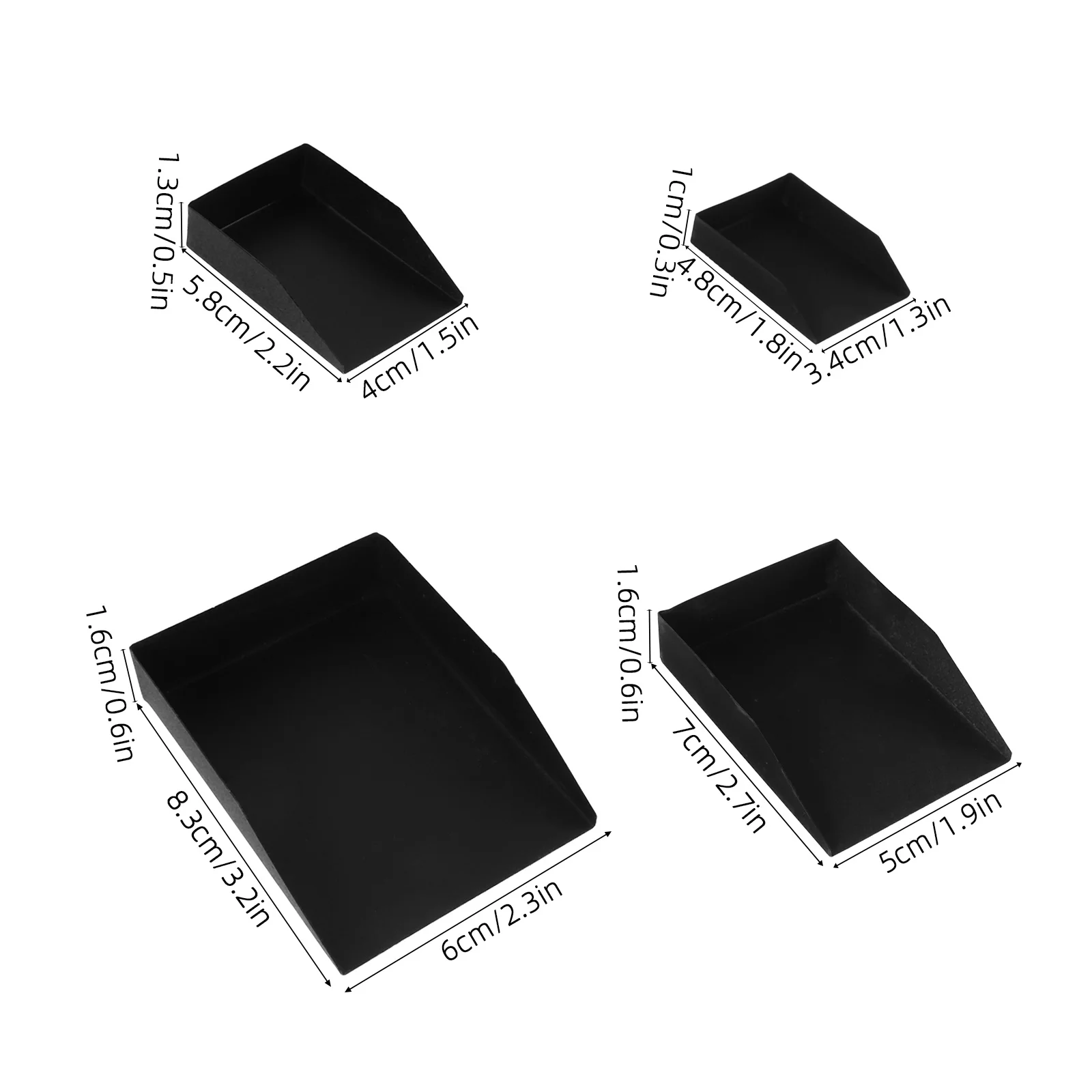 Set di 4 Mini Pale Diamantate per Gioielli, Strumenti per Raccolta Perle e Strass, Utensili per Smistamento Gioielli