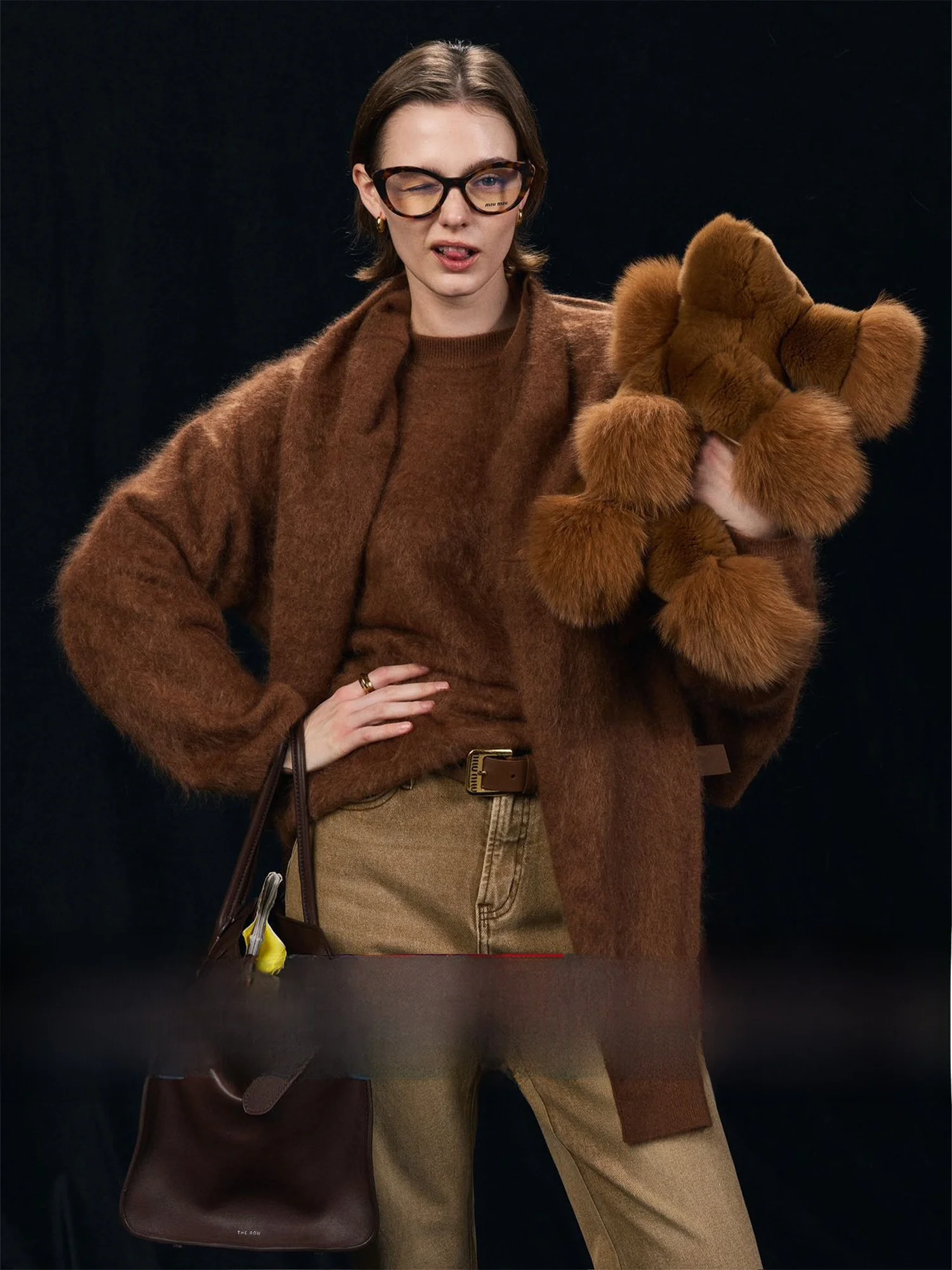 

Комплект eGuYue: 100% шерстяный кардиган-свитер и теплая модная юбка для женщин