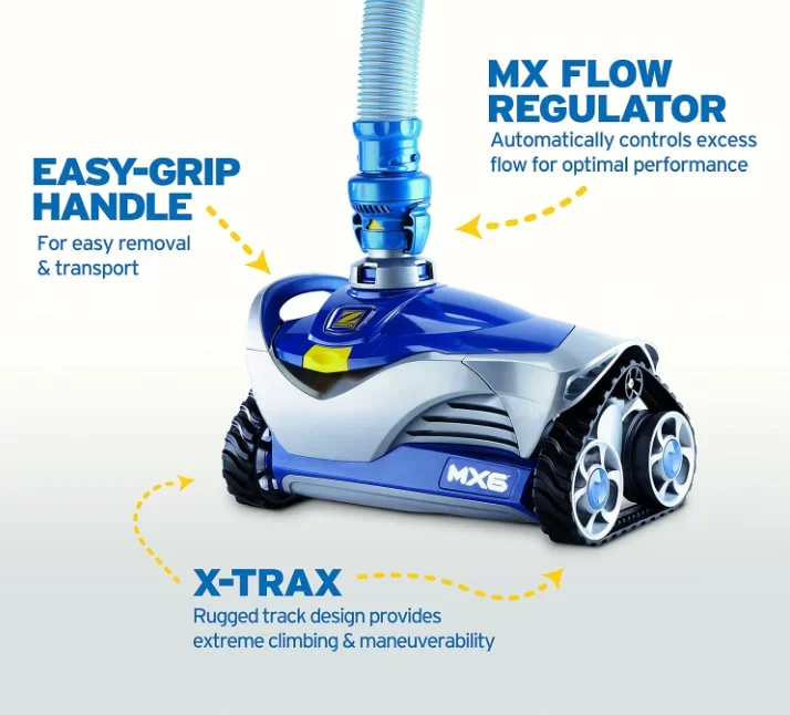 MX6 Automatischer Poolreiniger im Boden