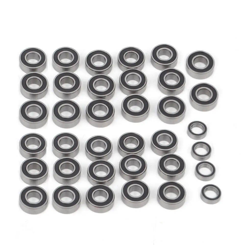 

36PCS Sealed Steel Bearing Kit for Tamiya 1/10 GF-02 Squash Van RC Car Upgrade Parts